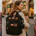 3-diaper bag backpack; baby diaper bag; diaper bag with changing station; portable changing station; travel diaper bag; waterproof diaper bag; large capacity diaper bag; baby bag f (3).webp