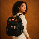 diaper bag backpack; baby diaper bag; diaper bag with changing station; portable changing station; travel diaper bag; waterproof diaper bag; large capacity diaper bag; baby bag f (7).webp