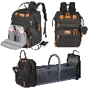 1-diaper bag backpack; baby diaper bag; diaper bag with changing station; portable changing station; travel diaper bag; waterproof diaper bag; large capacity diaper bag; baby bag.webp