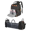 diaper bag backpack; baby diaper bag; diaper bag with changing station; portable changing station; travel diaper bag; waterproof diaper bag; large capacity diaper bag; baby bag fo (5).webp