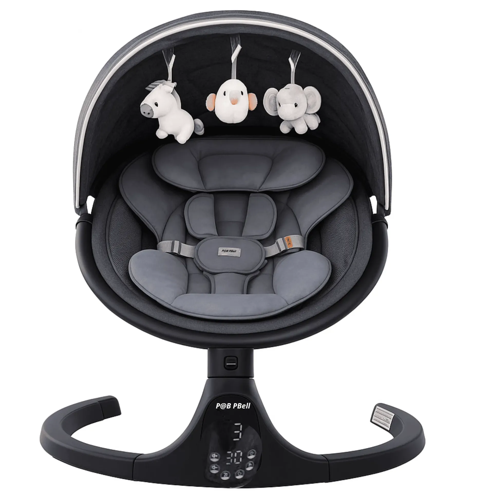 Balançoire bébé - Haut-parleur Bluetooth 5 vitesses